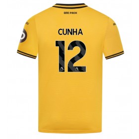 Wolves Matheus Cunha #12 Hemmakläder 2024-25 Kortärmad